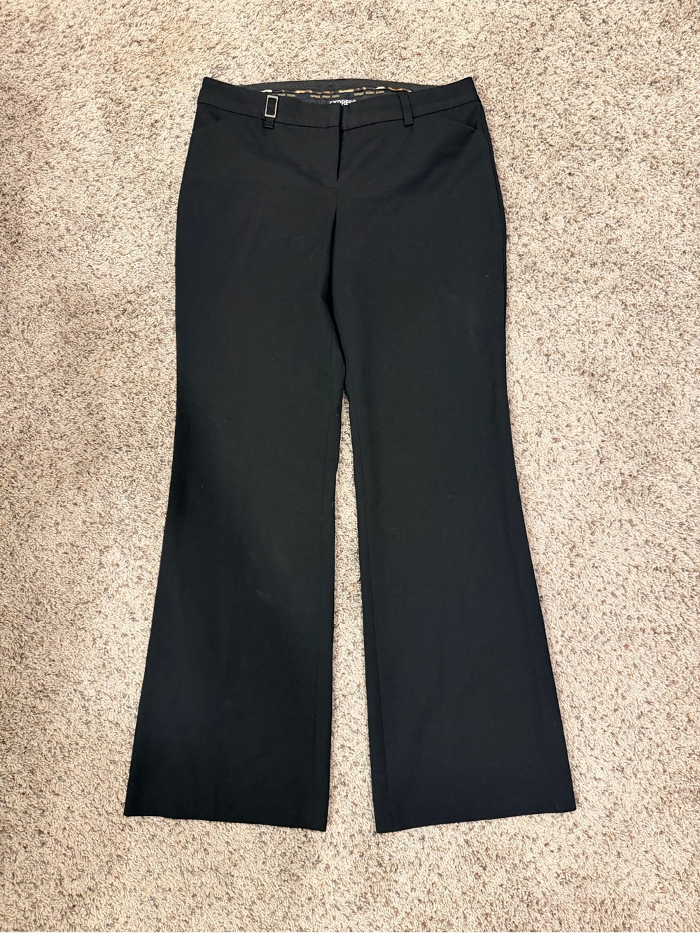 Express Women's Black Bootcut Dress Trousers